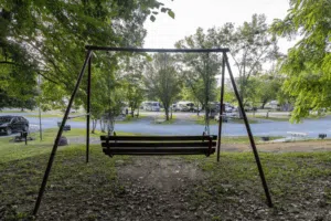 Resort 28 Swing Set Raccoon Mountain Campground